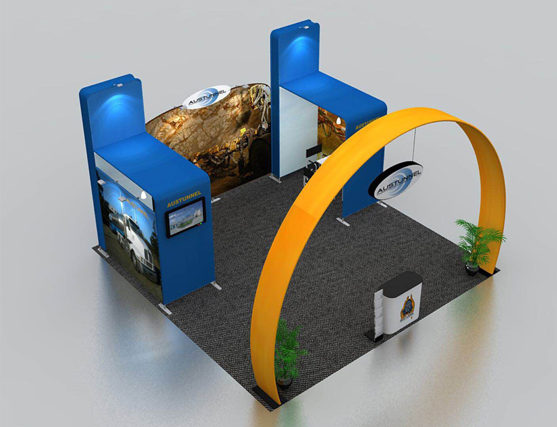trade show display stand