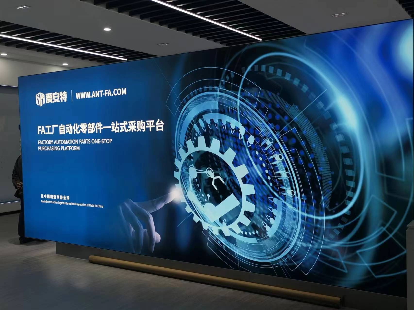 100MM SEAMLESS DOUBLE SIDES LIGHT BOX WITH HIGH POWER LED LIGHT STRIP.
