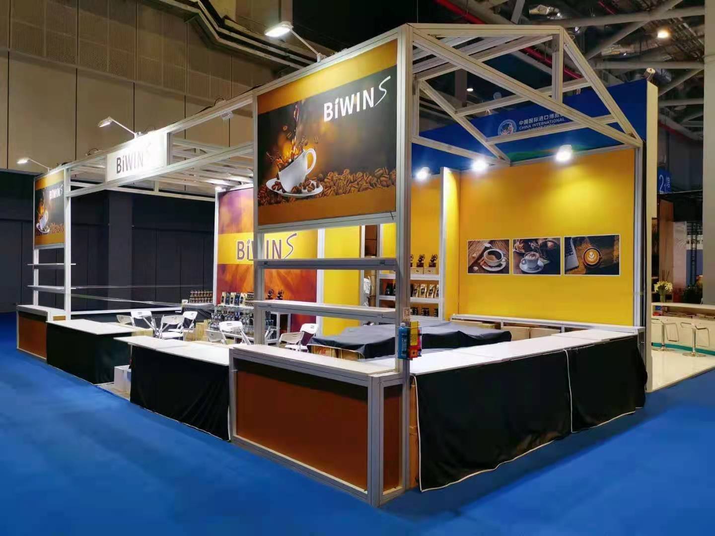 Octanorm standard booth
