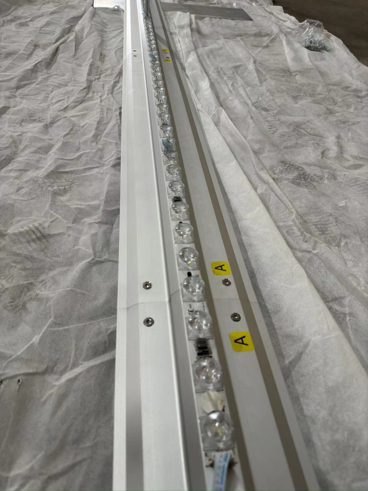 180MM thickness freestanding fabric double sides light box